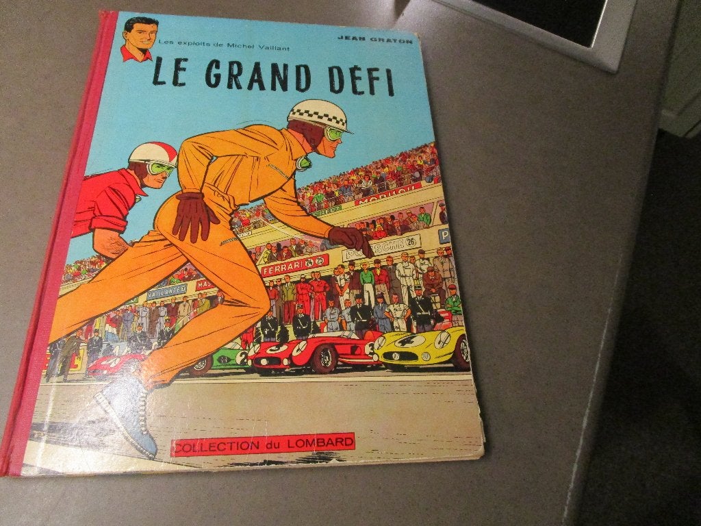 Michel Vaillant - Le grand défi - HC - 1959 - Numéro 1, Livres, Jean Graton, Enlèvement ou Envoi, Une BD, Utilisé