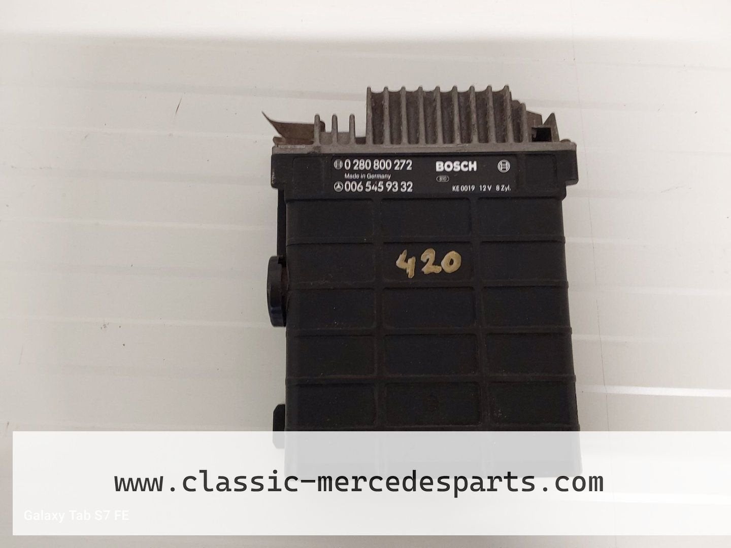 ECU Mercedes W126 R107 0065459332, Gebruikt, -, -, Ophalen of Verzenden