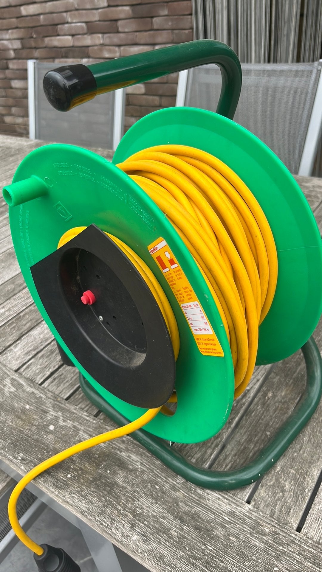 Verlengkabel vynckier 25 meter, Ophalen, Nieuw