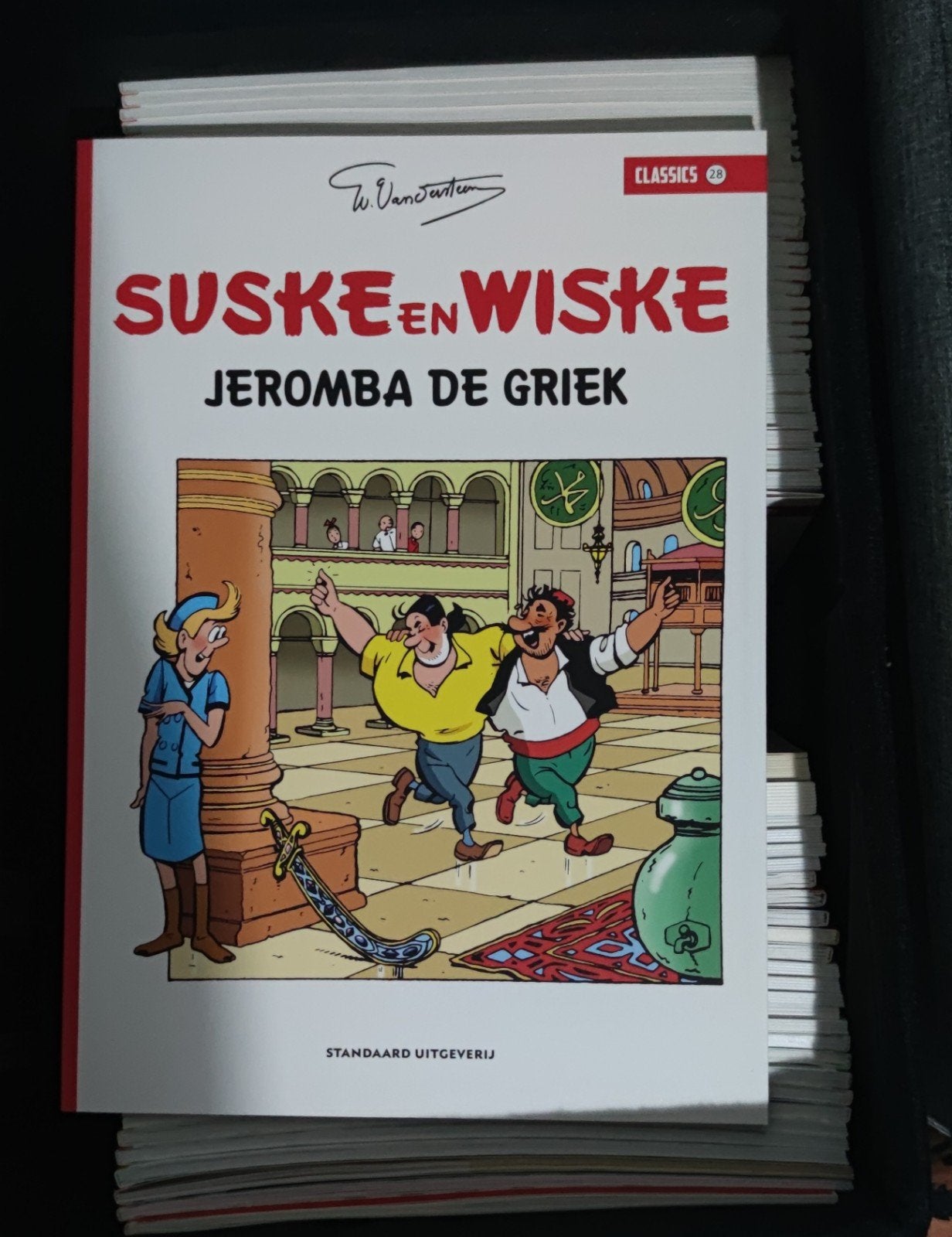 Stripverhalen, Boeken, Ophalen