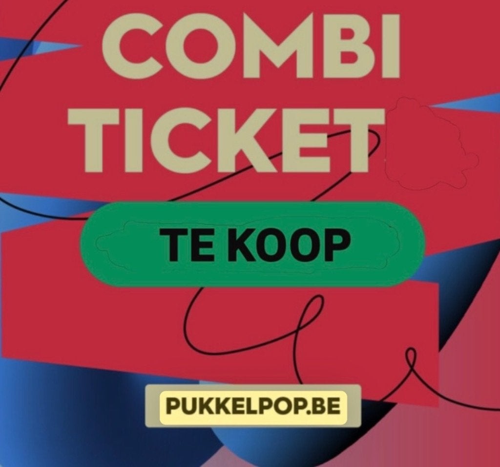 4 Pukkelpop combi tickets, Trois personnes ou plus