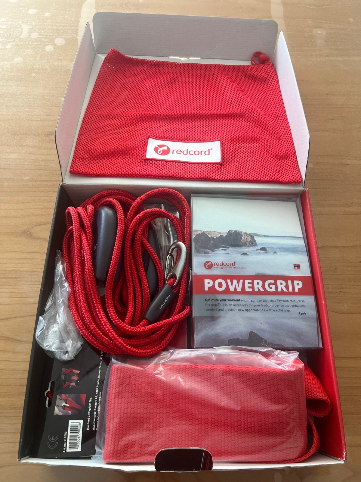 Redcord mini package en redcord balance kussen, Sport en Fitness, Ophalen, Zo goed als nieuw