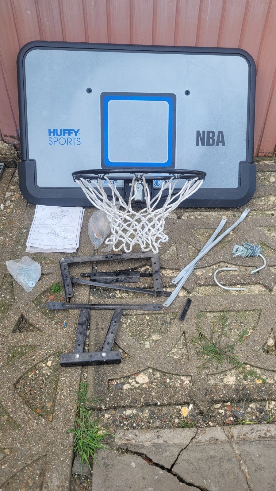 Huffy Sports NBA basketbalbord met ring – compleet en in goe, Ophalen