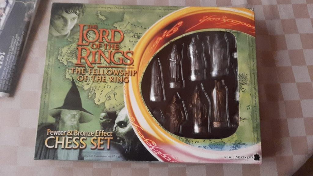 bordspel chess schaken Lord of the Rings Fellowship of the R, Een of twee spelers, Ophalen of Verzenden, Nieuw