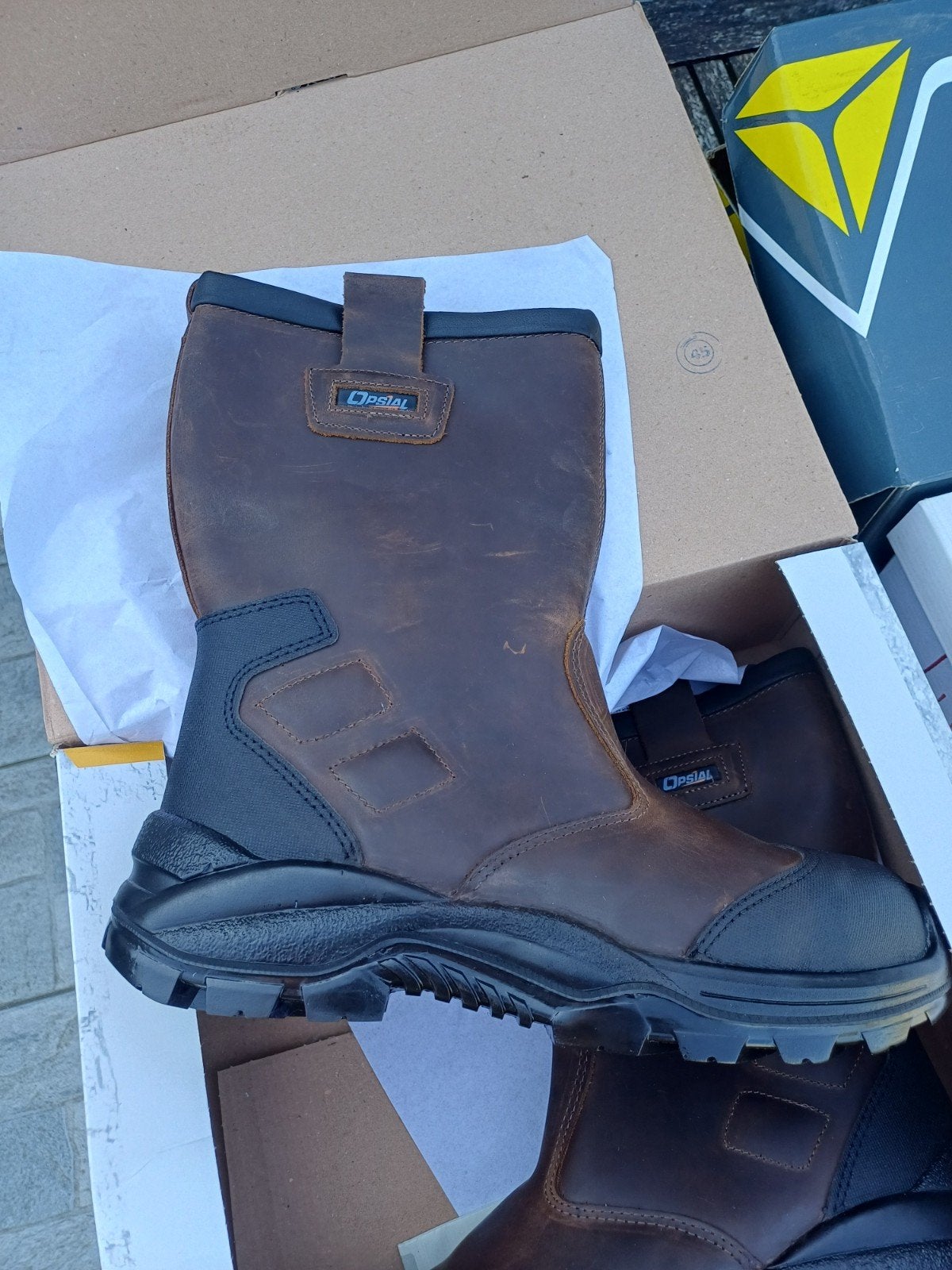Chaussure de sécurité..et bottes.., Jardin & Terrasse, Vêtements de travail, Enlèvement, Bottes