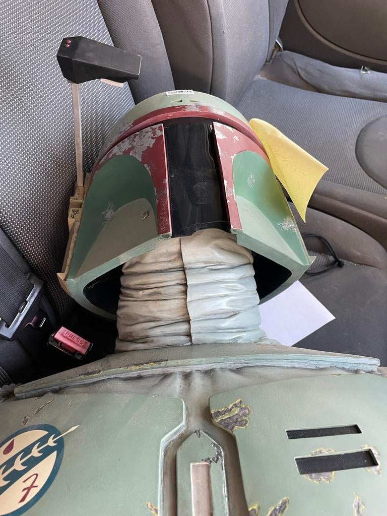Star Wars Boba Fett Life-Size Bust, Verzamelen, Ophalen, Beeldje of Buste