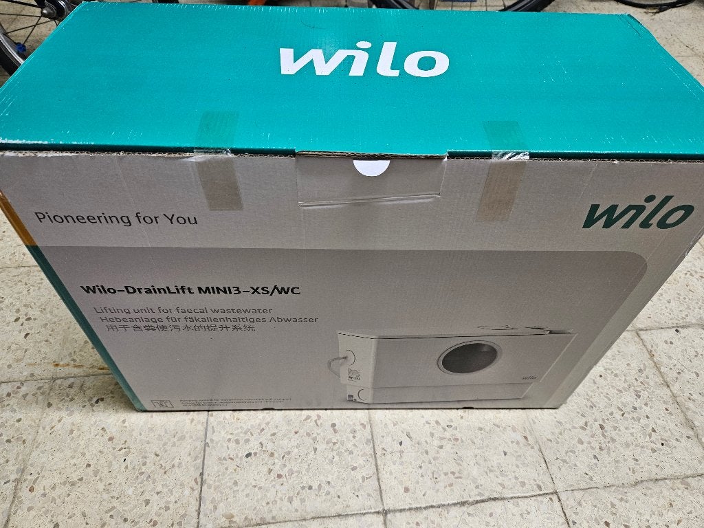 Wilo Drainlift mini3 Xs/ws, Ophalen, Nieuw, Toilet