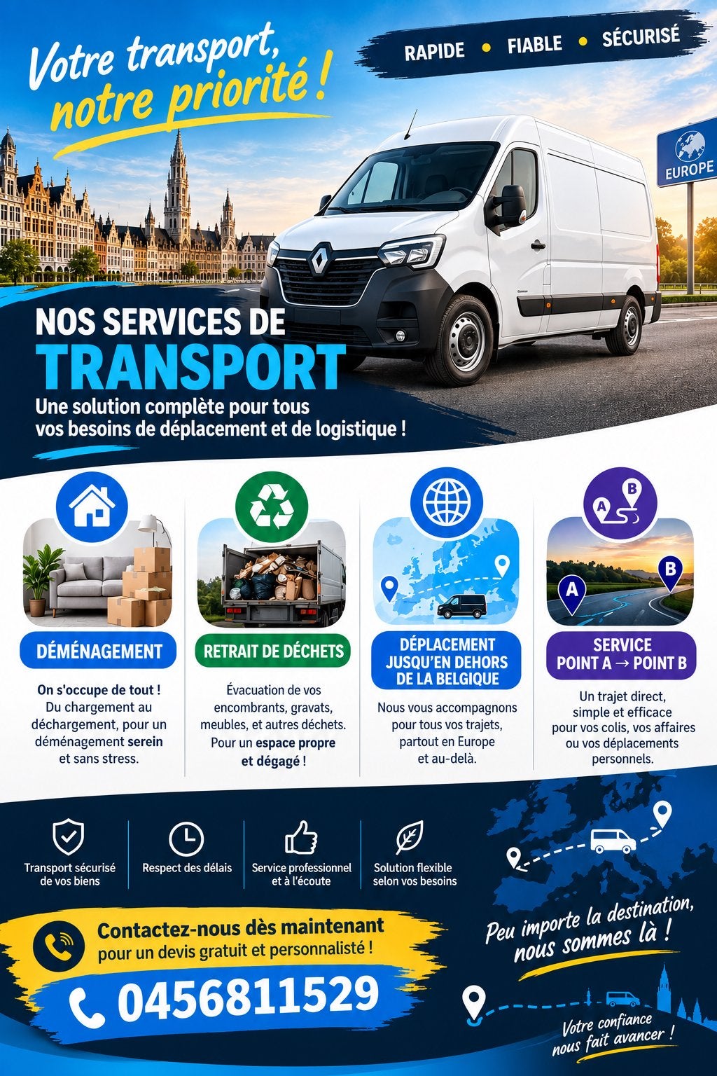 camionette service, Tickets & Billets