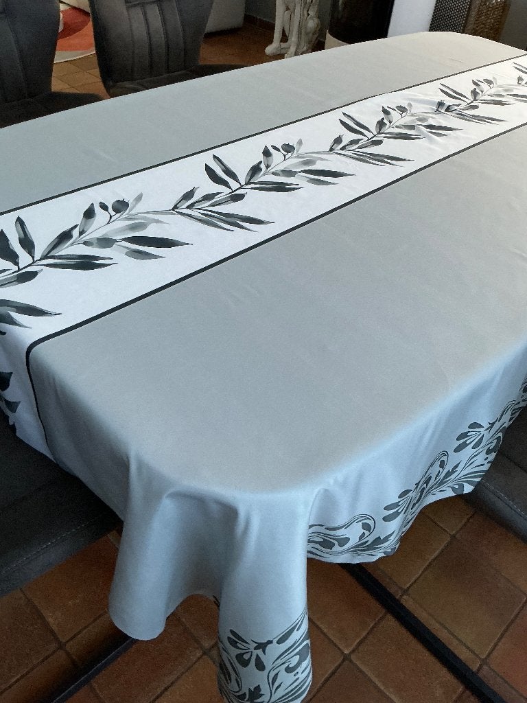 Nappe rectangulaire neuve 220 cm-140 design, Maison & Meubles, Enlèvement ou Envoi, Neuf, Gris, Moderne