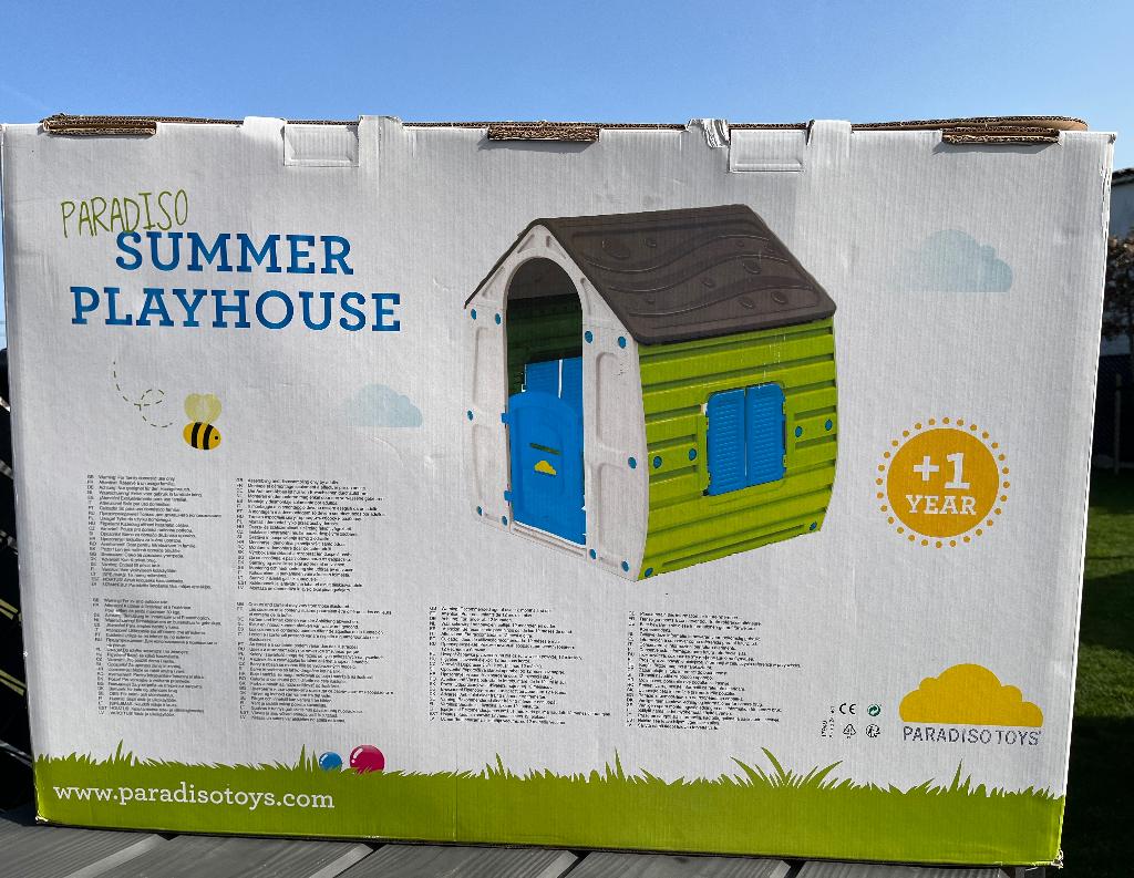 Paradiso summer play house (speelhuisje), Kinderen en Baby's, Ophalen, Nieuw, Overige typen