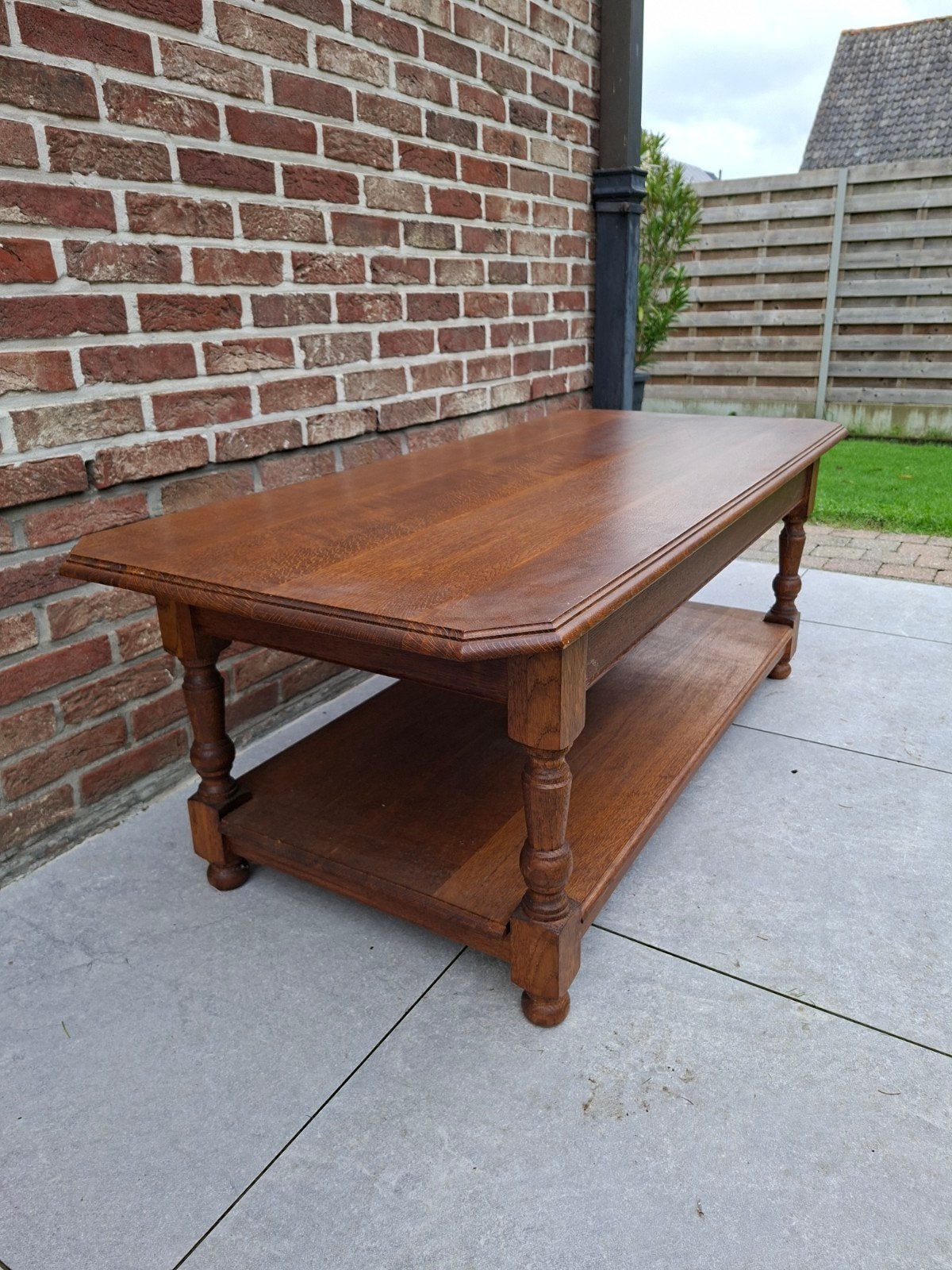 Mooie eiken salontafel, Antiek en Kunst, Ophalen