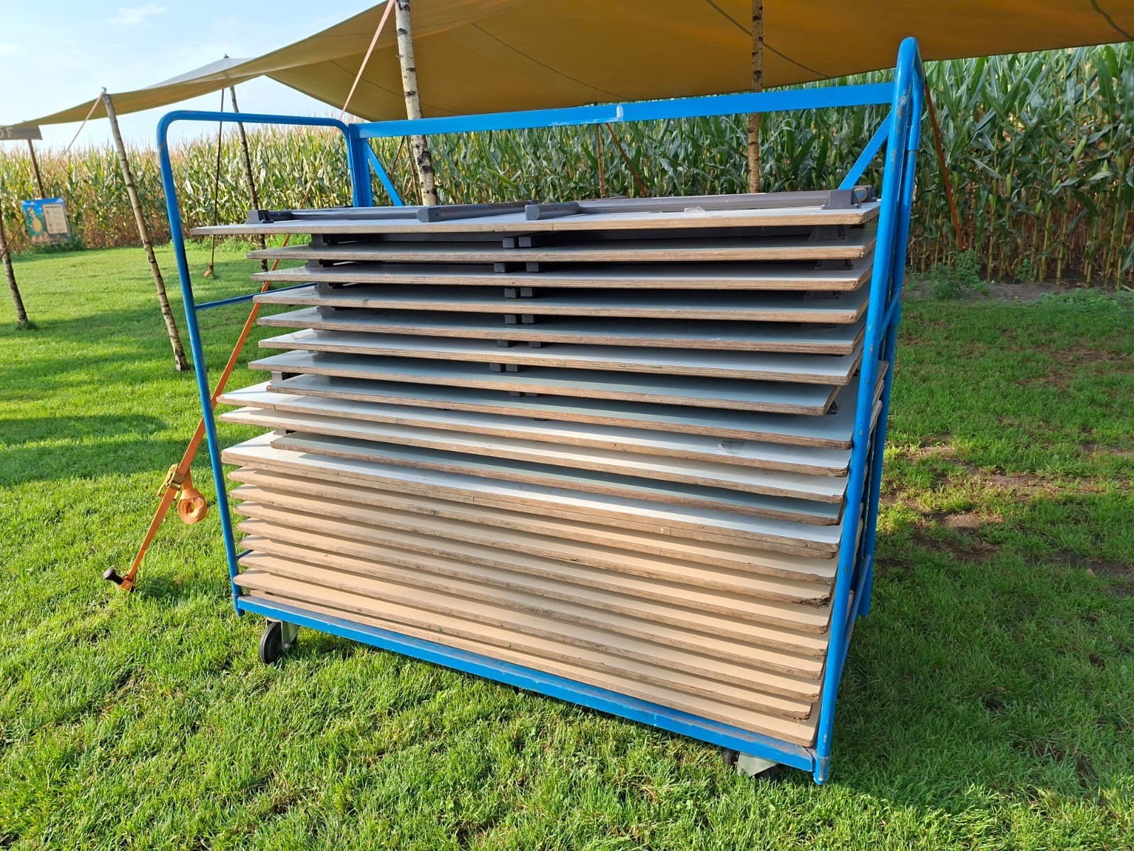 klaptafels terras tafel, Ophalen, Gebruikt, 50 tot 100 cm, Minder dan 100 cm