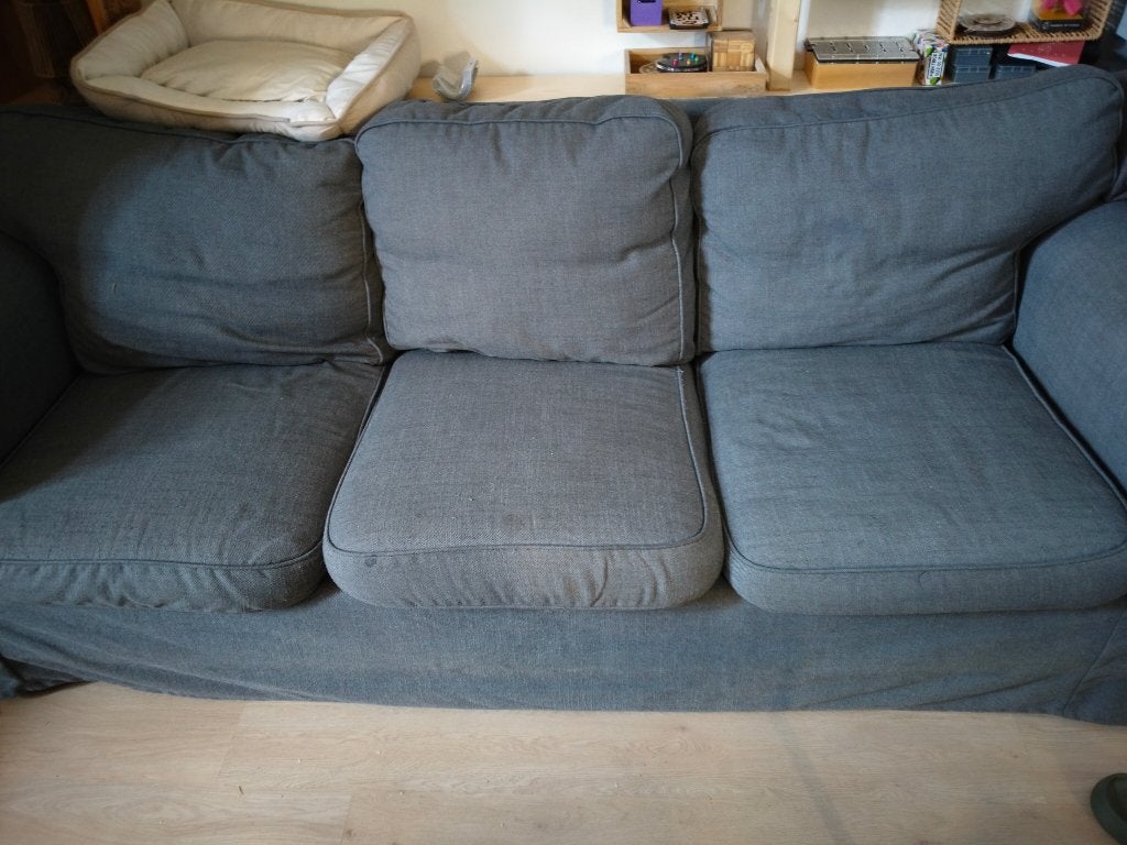 Divan Ikea ektorp, Banc d'angle, Moins de 150 cm, Enlèvement, Utilisé