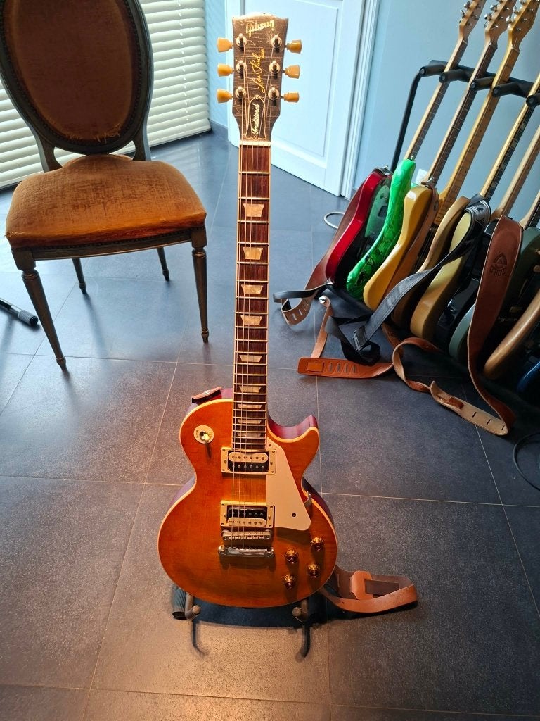 Gibson Traditionnal  et Schecter Telecaster Custom Shop, Enlèvement, Utilisé, Solid body, Gibson