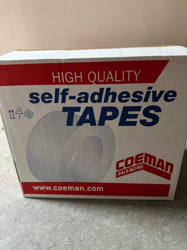 36 nieuwe rollen plakband, Zakelijke goederen, Stock en Retail | Verpakking en Verzending, Ophalen of Verzenden