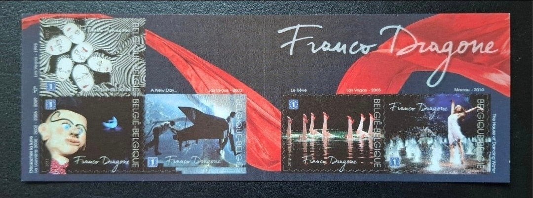 België: OBP 4219/23-B127 ** Franco Dragone 2012., Frankeerzegel, Ophalen of Verzenden, Zonder stempel, Postfris