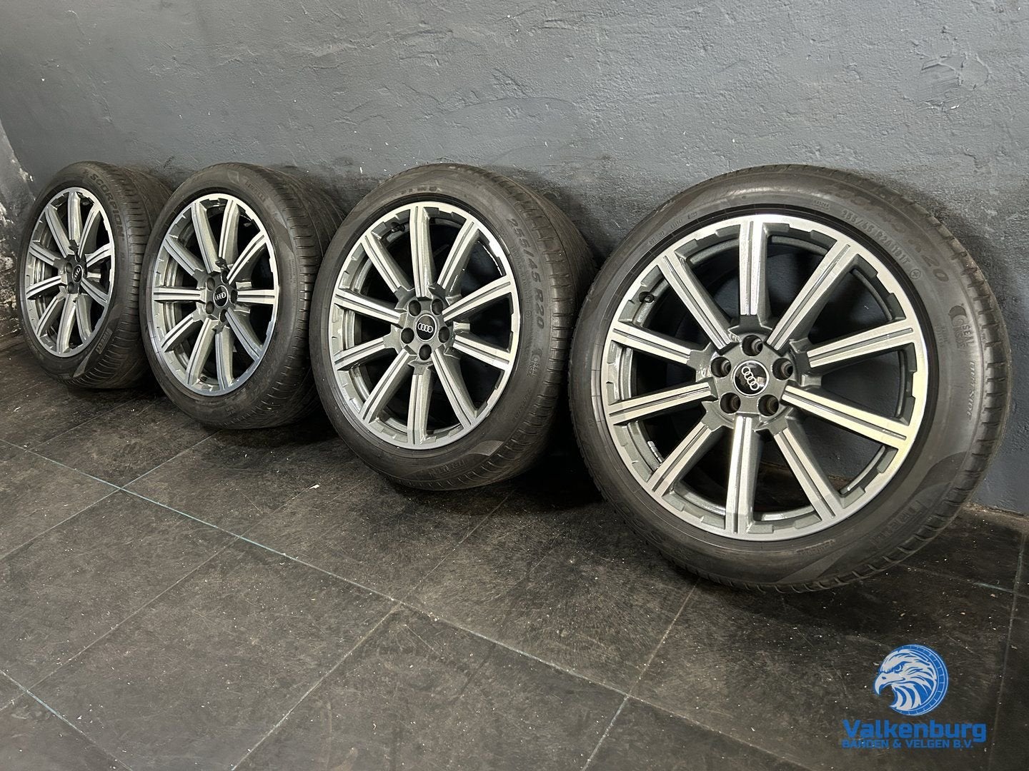 Originele Audi Q7 SQ7 S-Line 4M 20 inch velgen 5x112 zomerba, Auto-onderdelen, Gebruikt, 255 mm, -, -