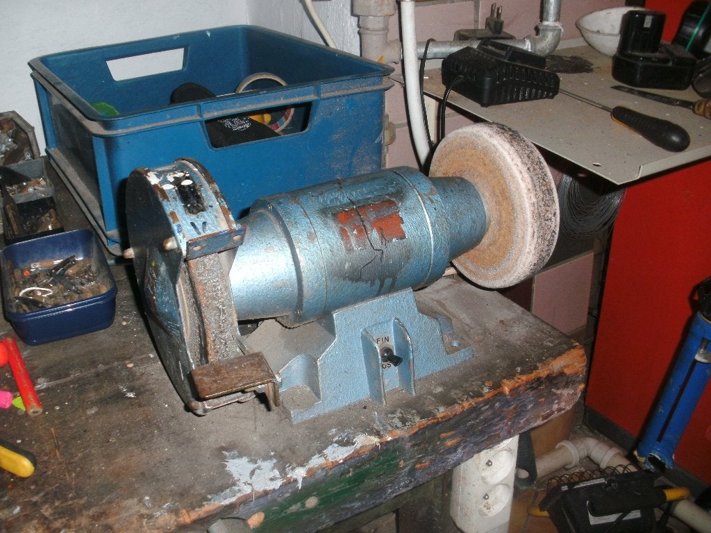EIKEN WERKBANK LENGTE 1M 50 BREED 85CM HOOGTE 95CM, Ophalen, Gebruikt, 70 tot 120 cm