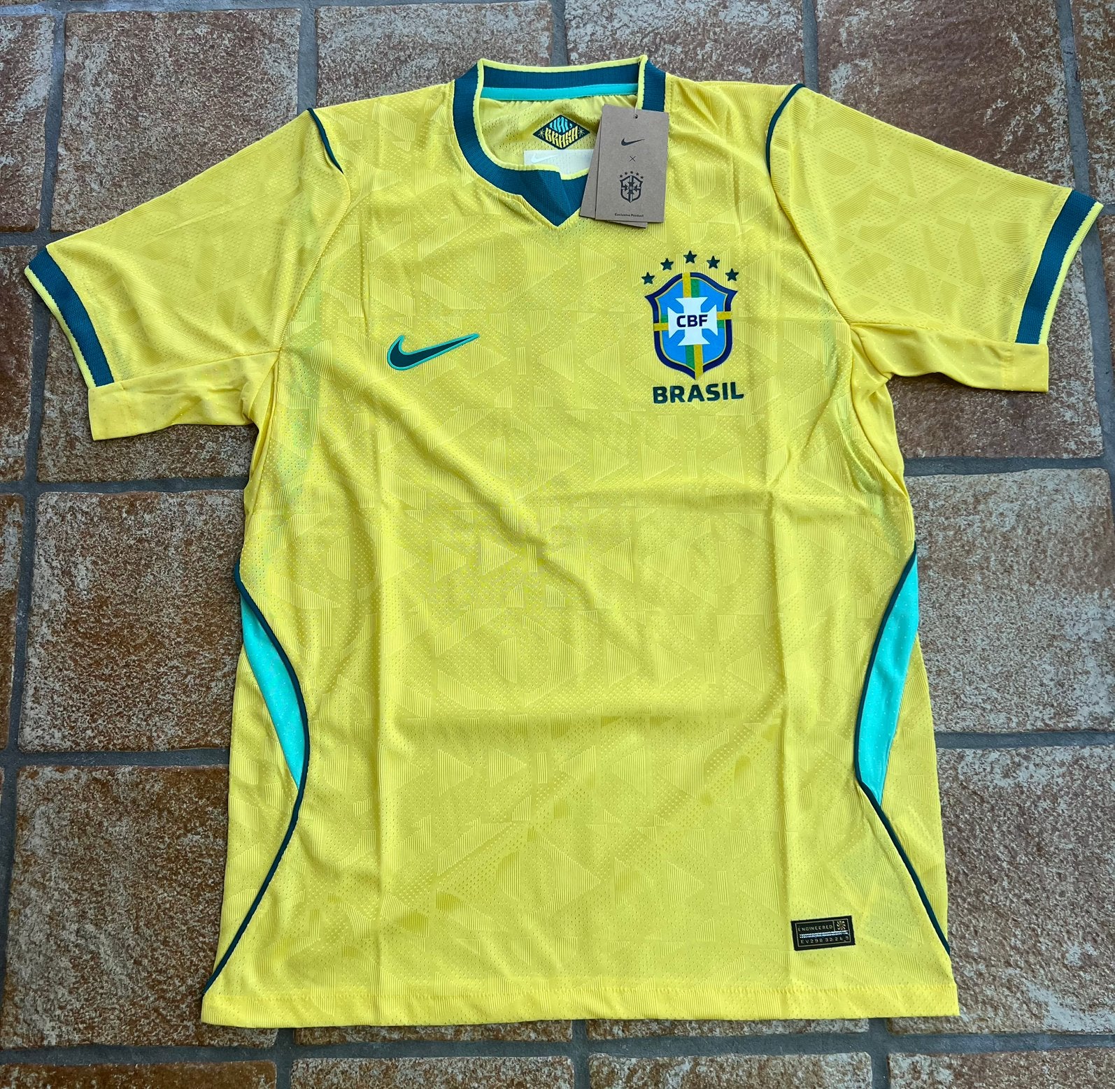Maillot Brésil 2026 version joueur, Sport en Fitness, Voetbal, Maat L, Ophalen, Nieuw, Shirt