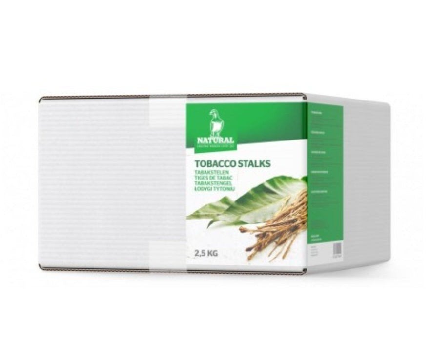 Tiges de tabac courtes 2,5 kg (naturelles) Pigeons, Enlèvement, Neuf