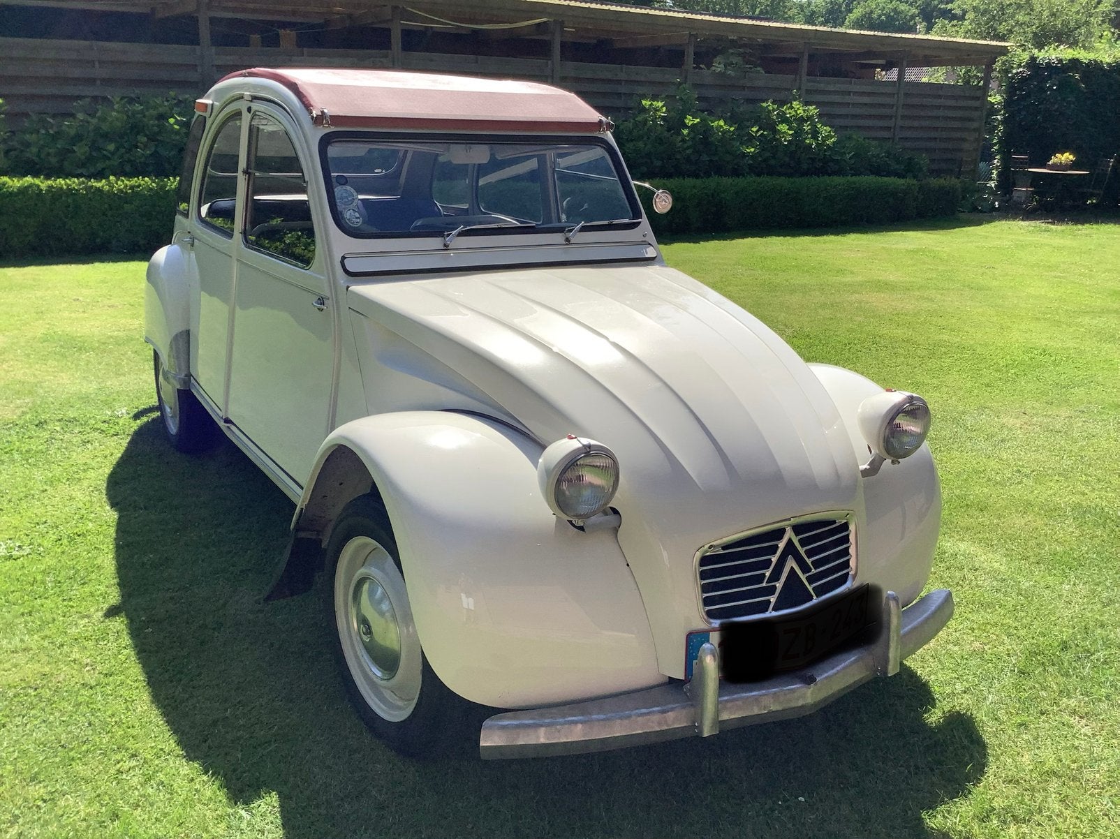 Citroën 2 CV - AZL3 - 1961 België Vorst, Auto's, 4 deurs, 2CV, Handgeschakeld, Particulier