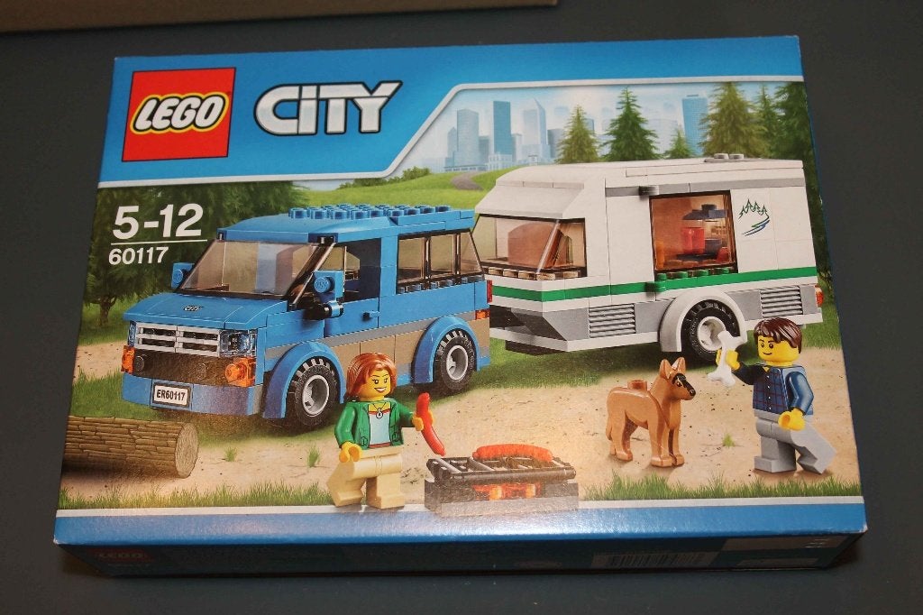 LEGO City 60117 Busje met caravan, Neuf, City, Enlèvement ou Envoi, Lego