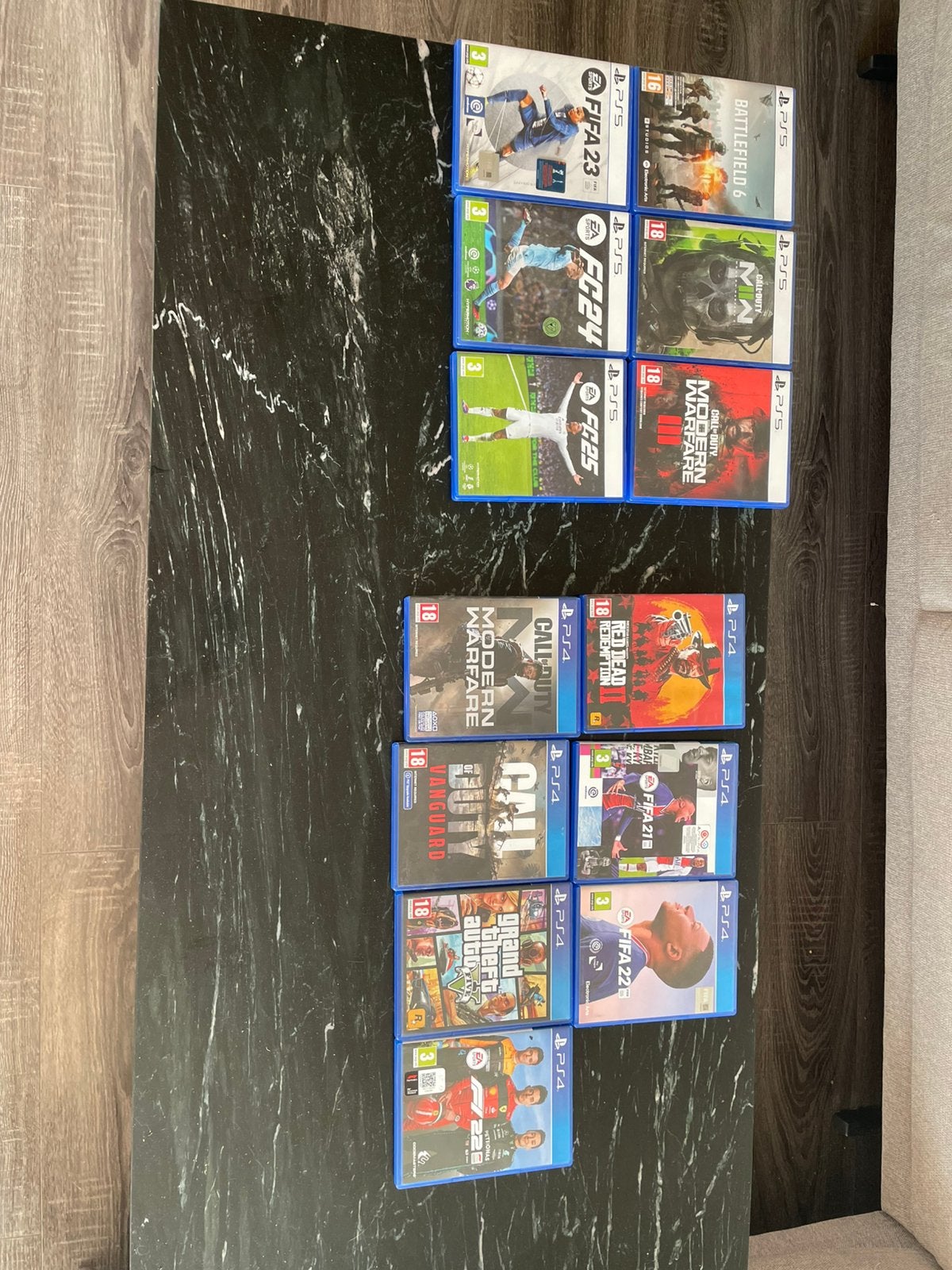 Playstation games, Ophalen, Zo goed als nieuw