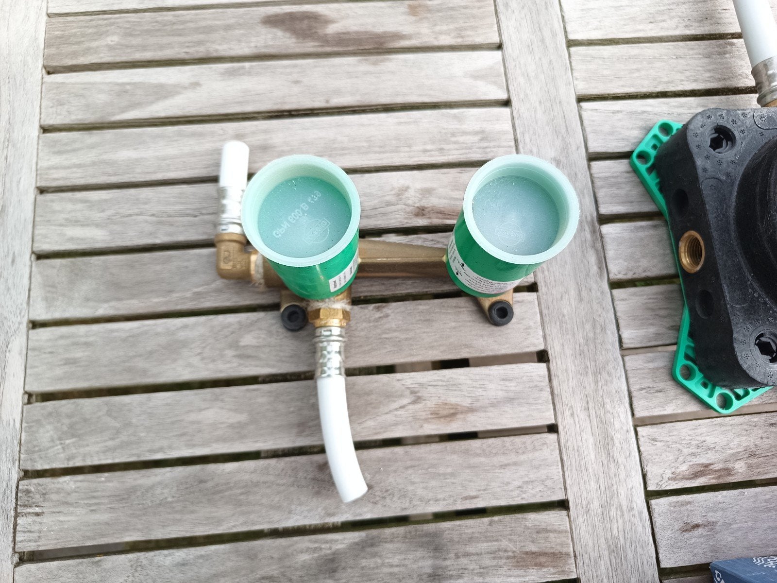 Hansgrohe kranen inbouwelementen douche lavabo Metris douche, Tuin en Terras, Ophalen