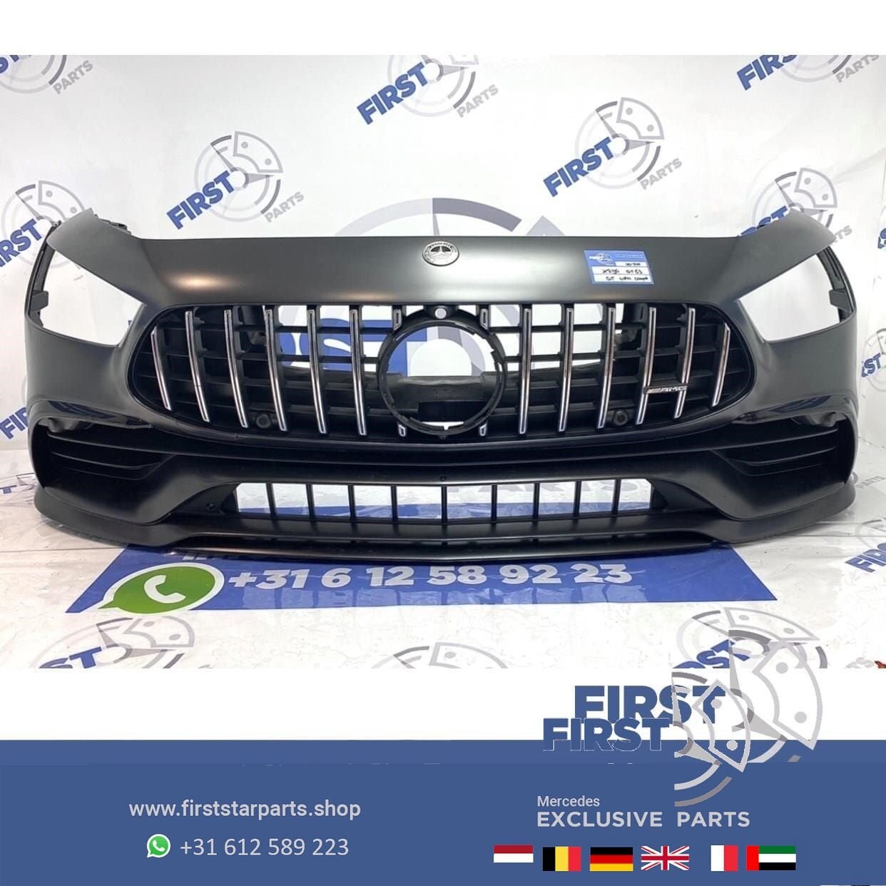 X290 W290 GT GTS 43 AMG VOORBUMPER GRIJS COMPLEET Mercedes O, Autos : Pièces & Accessoires, Utilisé, -, Avant, -