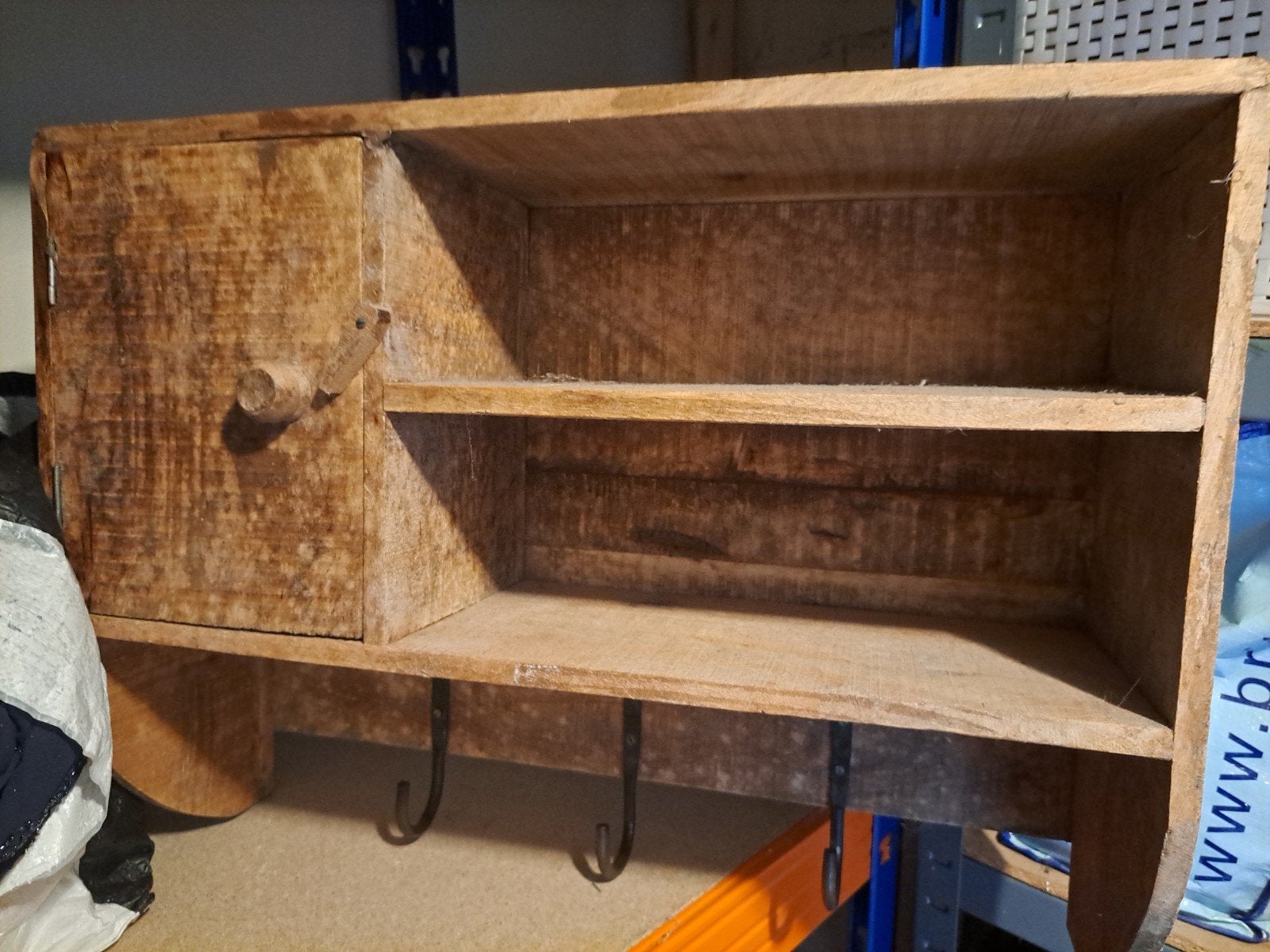 kapstop, Huis en Inrichting, Ophalen, Zo goed als nieuw, Hout, Wandkapstok