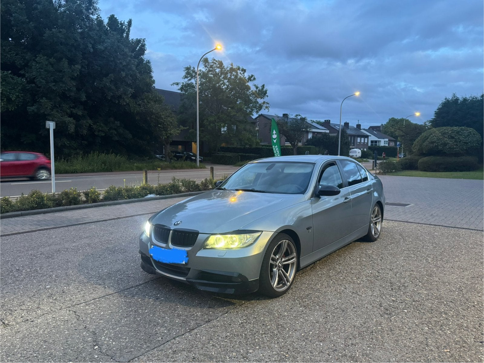 325i Automaat, Auto's, BMW, Achterwielaandrijving, 218 kW, Zwart, Blauw