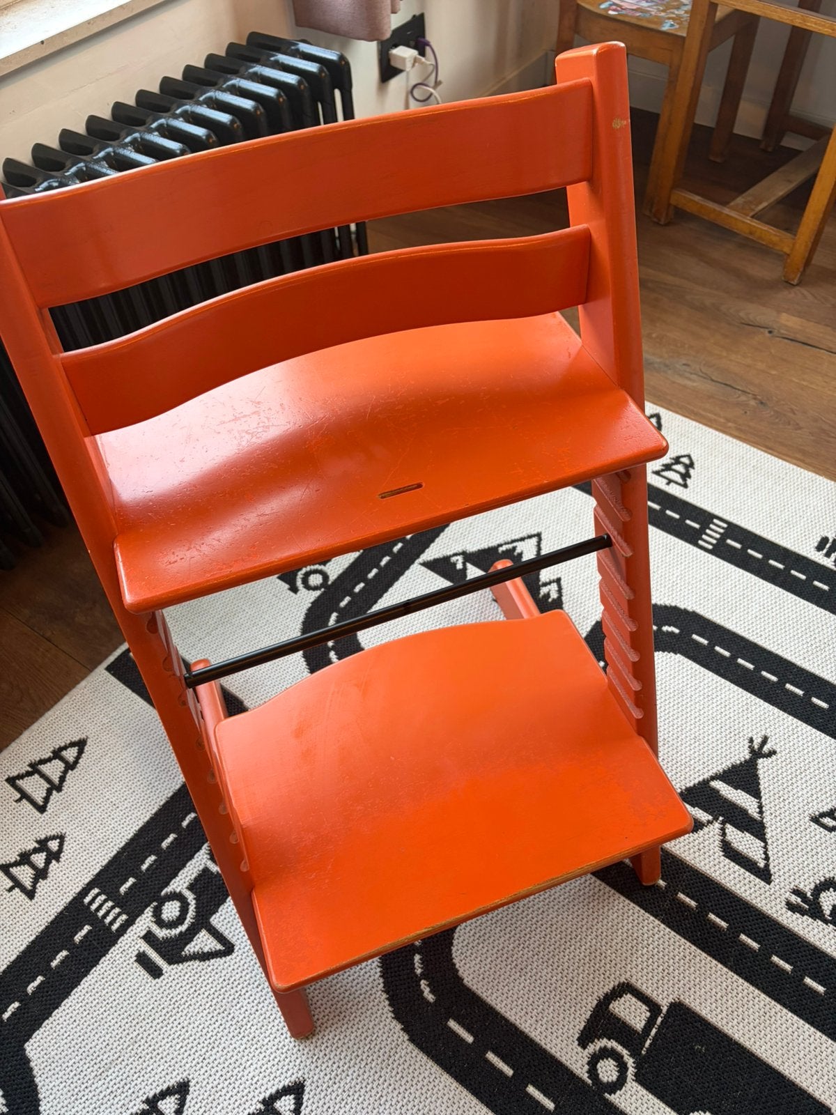 Stokke Trip Trap - Oranje, Kinderen en Baby's, Ophalen, Gebruikt