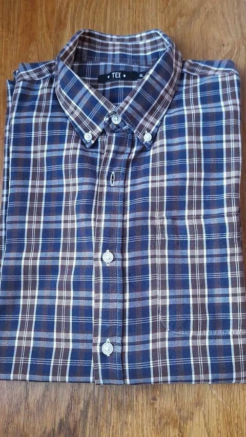 Chemise homme XL, Vêtements | Hommes, Tour de cou 43/44 (XL), Enlèvement ou Envoi, Brun, Porté