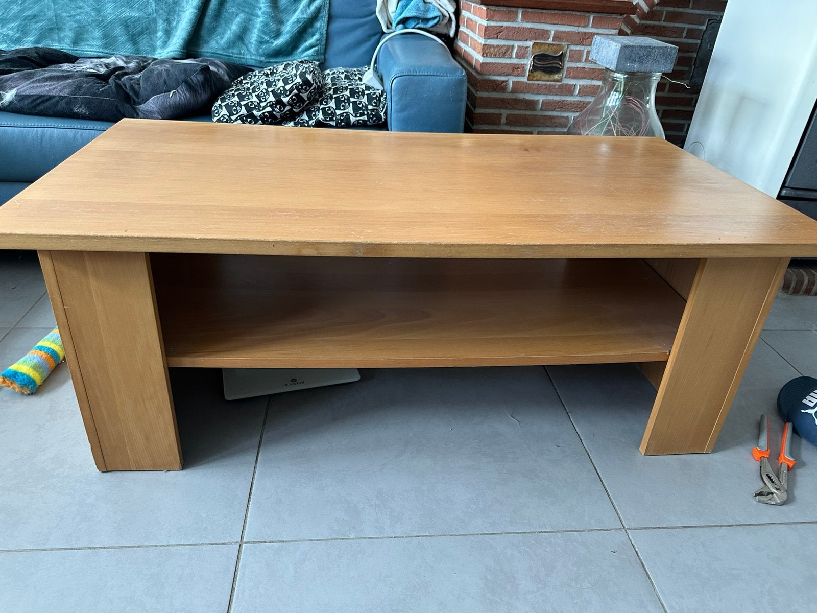 Salontafel en eettafel, Enlèvement, Utilisé