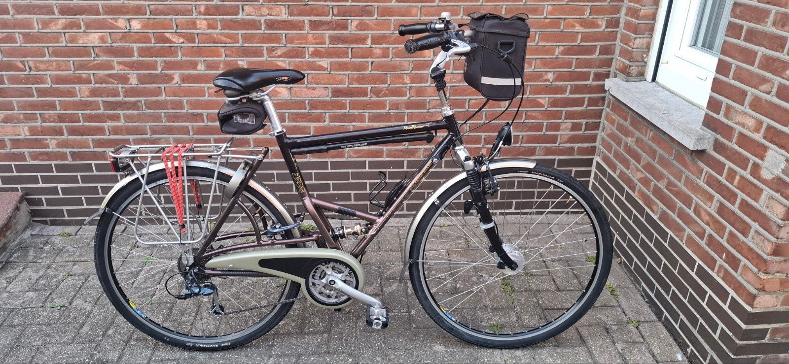 heren trekkingfiets koga miyata roadrunner c prachtige staat, Fietsen en Brommers, Ophalen, 28 inch, Koga Miyata