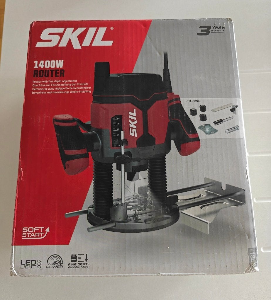 Bovenfrees Skil, Doe-het-zelf en Bouw, Gereedschap | Freesmachines, Ophalen of Verzenden, Bovenfrees, Elektrisch, Skil