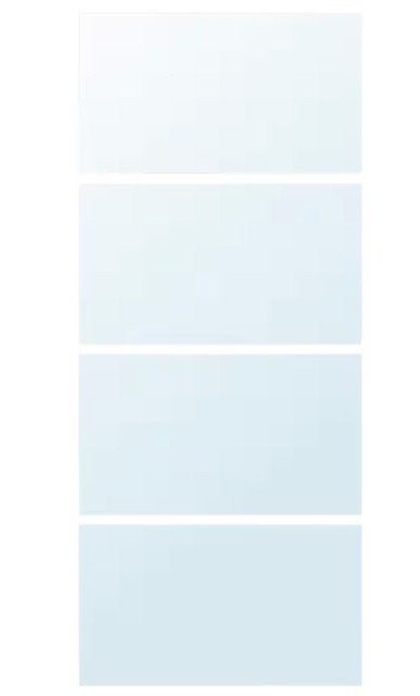 Auli panelen pax schuifdeur, Huis en Inrichting, Kasten | Kleerkasten, Ophalen, Nieuw, Glas