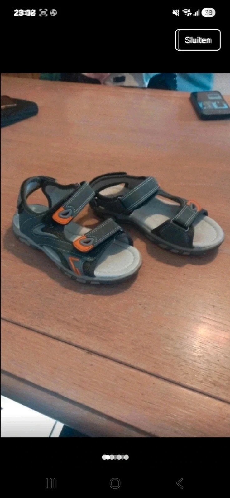 Sandalen Happy Bee maat 33, Kinderen en Baby's, Babykleding | Schoentjes en Sokjes, Jongetje of Meisje, Overige typen, Ophalen of Verzenden