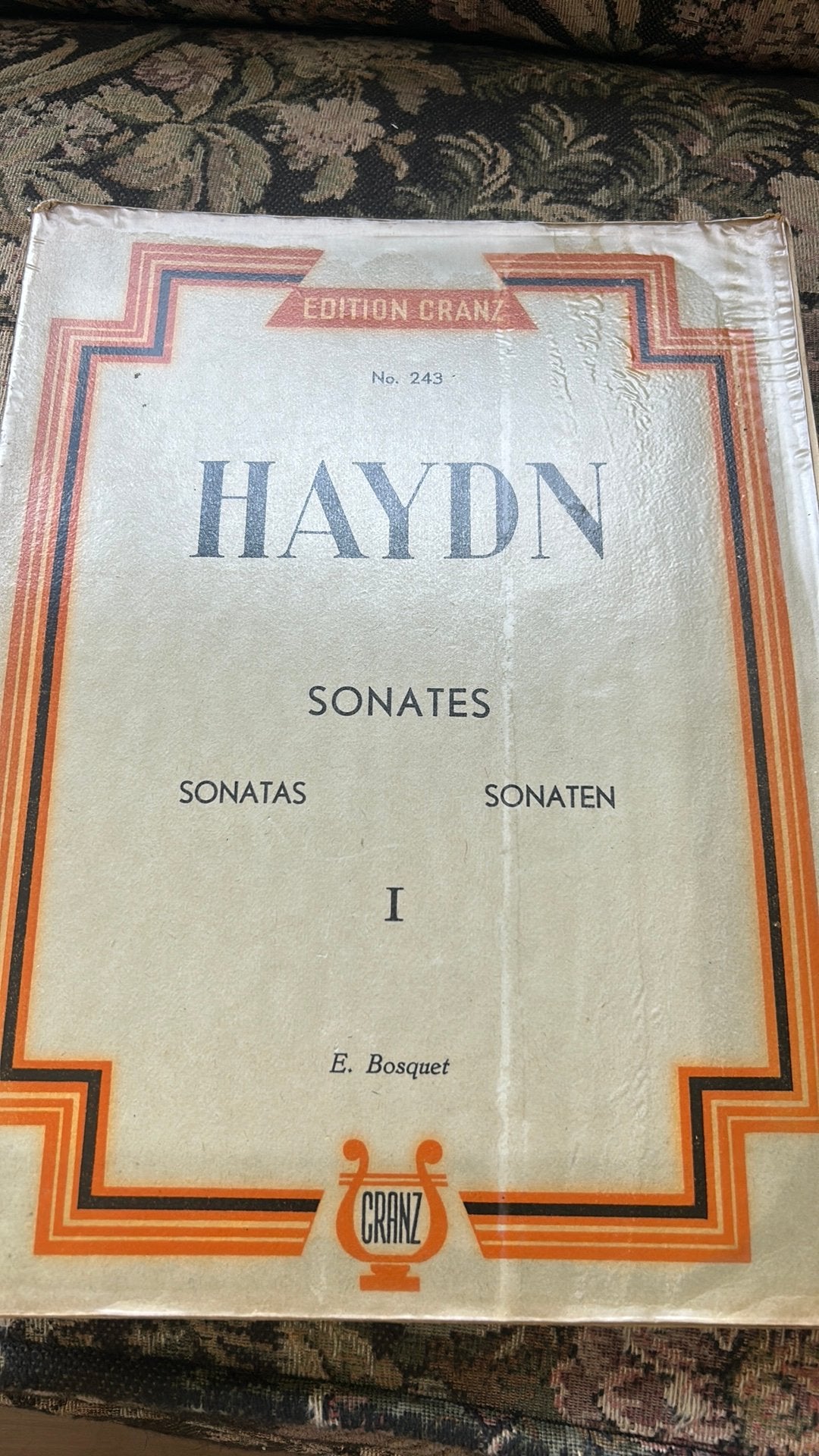 Pianoboek Haydn Sonates I, Ophalen of Verzenden, Zo goed als nieuw