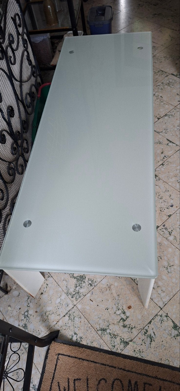 table basse, Enlèvement, Utilisé, Verre