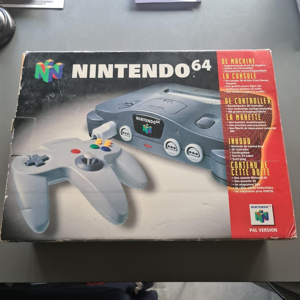Nintendo 64 avec pack d'extension, Consoles de jeu & Jeux vidéo, Consoles de jeu | Nintendo 64, Enlèvement ou Envoi, Comme neuf