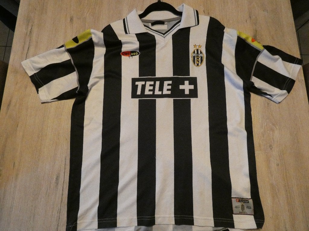 Voetbalshirt Juventus Lotto Maat XL, Collections, Enlèvement ou Envoi, Comme neuf, Maillot