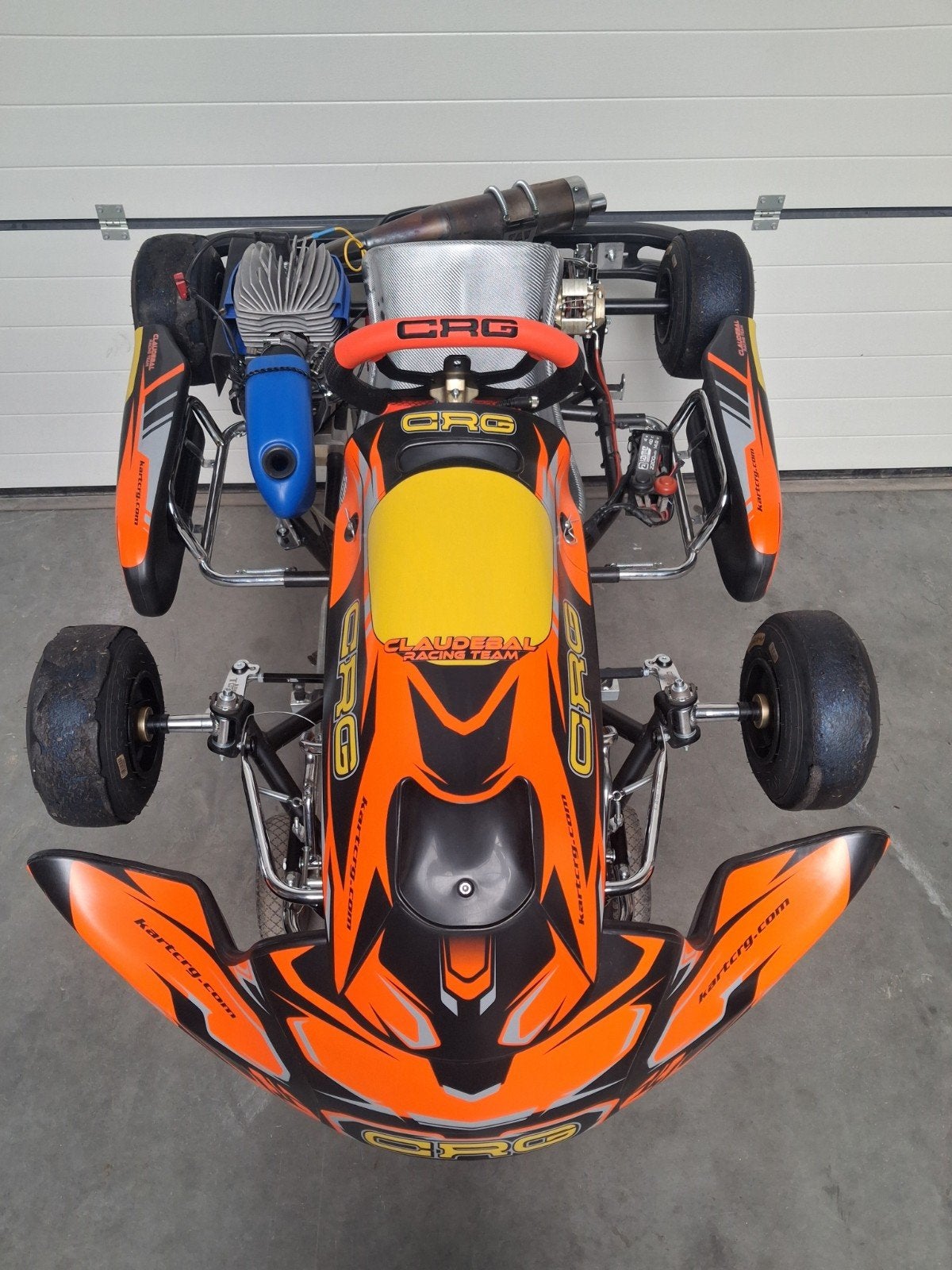 Crg mini black mirror kart iame rookie 60cc, Ophalen, Kart