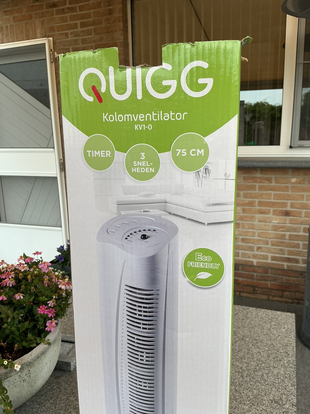 Quigg ventilator, Elektronische apparatuur, Ophalen, Zo goed als nieuw