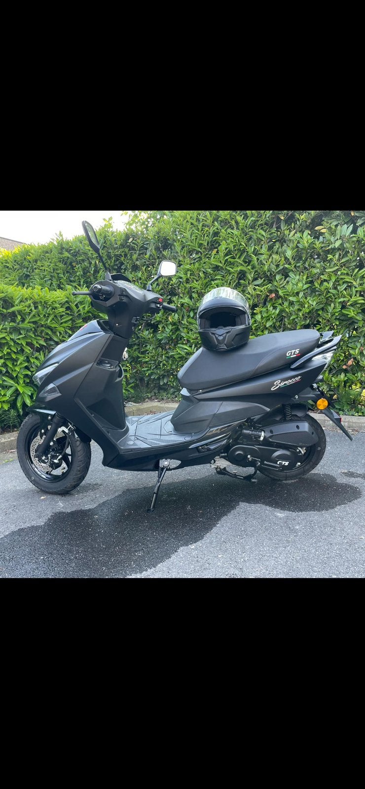 Scooter GTS Sirocco noire, Autres modèles, Comme neuf, Classe B (45 km/h), Enlèvement
