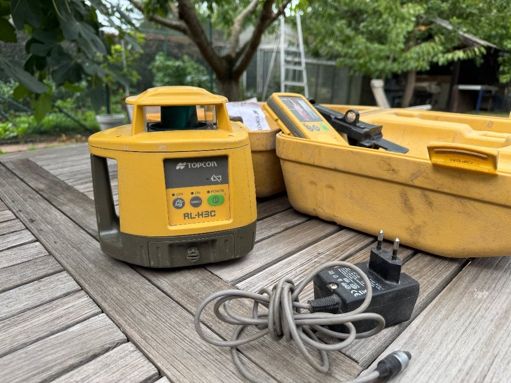 Topcon Laser, Ophalen