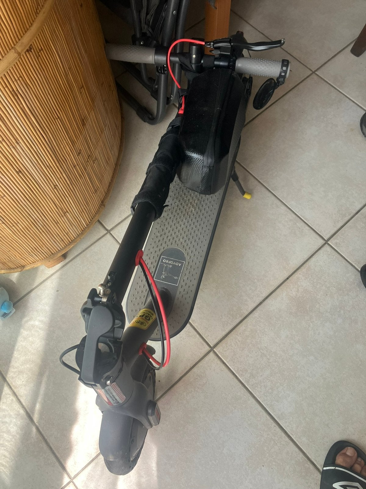 Electrische step aovopro, Fietsen en Brommers, Ophalen, Gebruikt, Elektrische step (E-scooter)