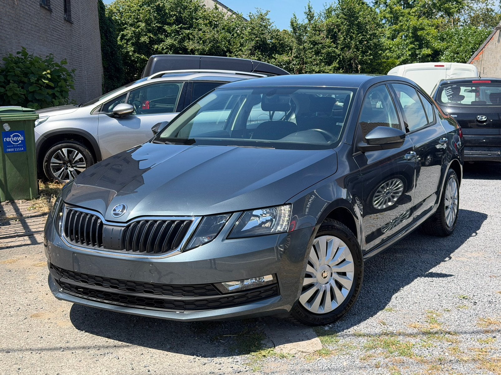 Skoda Octavia 1.0 TSI DSG Automaat | Navi | Climatronic, Auto's, Stof, Blauw, Bedrijf, 5 deurs