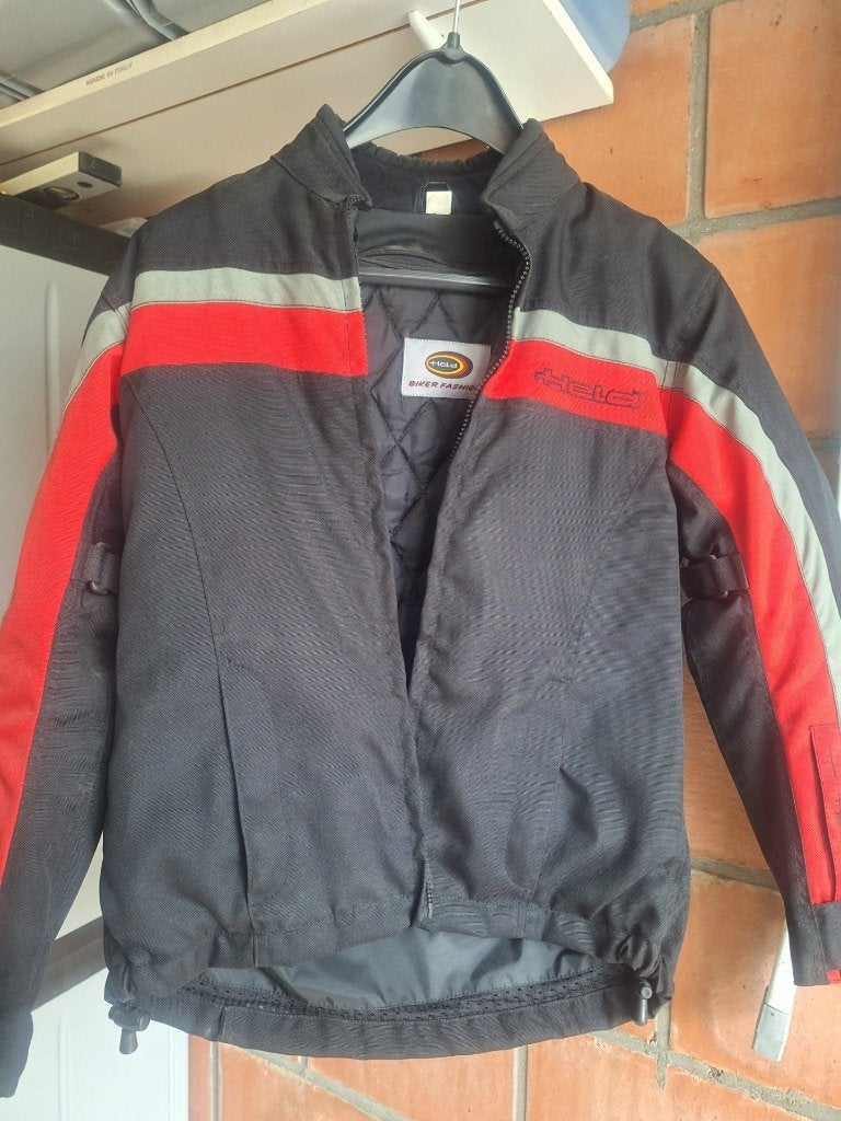 Veste moto enfants, Ophalen, Jas | textiel, Kinderen, Voir photo