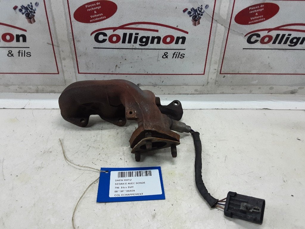 COLLECTEUR D'ÉCHAPPEMENT Daewoo / Chevrolet Matiz, Daewoo, Mevr. I. Hauben, Utilisé, Rue de l'Espoir 34 34
4030  GRIVEGNÉE, BE